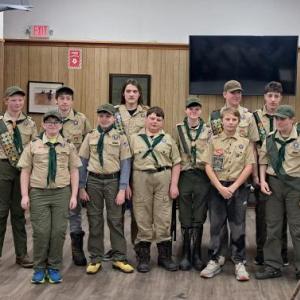 Pictured from left are Pheonix P., Spencer C., James R., Matthew R., Thomas R., Jeffrey M., Henry R., Christopher C., Blake H., Dylan L., Nevan P., Owen P., Elijah S., Hudson H. and Nolan P. Courtesy photo 