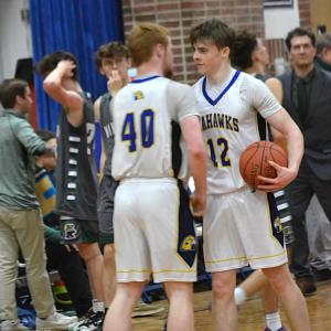 Simeon Bates and Peyton Barter