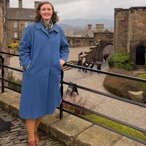 BRHS alum Grace Campbell is spending part of her junior year in Edinburgh, Scotland, to learn more about archaeological field work. Courtesy of Grace Campbell.