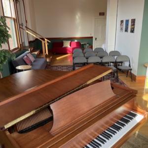 Steinway baby grand piano