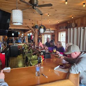 Eating lunch at the bar. Courtesy photo