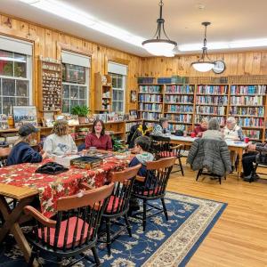 A recent Game Night at Southport Memorial Library. Courtesy photo