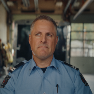 "Quiet the Sirens" follows the lives of three firefighters suffering from PTSD. Courtesy of Lincoln Theater