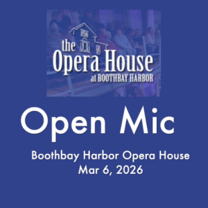 Open Mic at the Opera House - Mar 2026