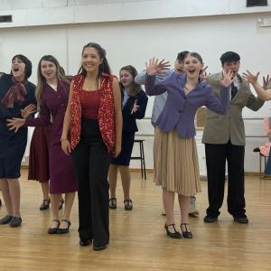 Y Arts cast members rehearsing "9 to 5 JR."  Two shows only this week, Thursday and Friday at the Lincoln Theater. Emily Mirabile photo