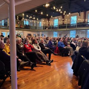 The Opera House at Boothbay Harbor welcomed 181 women who care on Tuesday, April 7. Courtesy of Shannon M. Parker