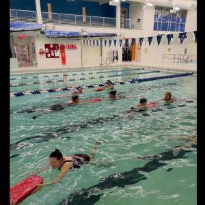 Aqua Boot Camp at the Y. Courtesy of the YMCA