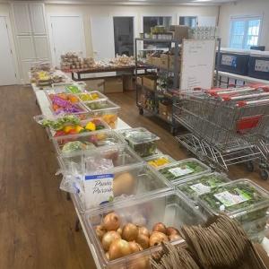 A selection of food items at the Boothbay Region Food Pantry in the Congregational Church of Boothbay Harbor. Courtesy photo