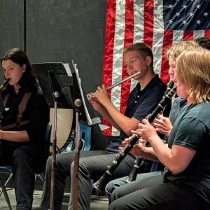 BRHS Pep Band Honors Americana