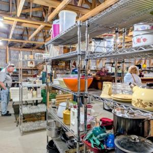 Rotary's Big Gray Barn is open for the season.