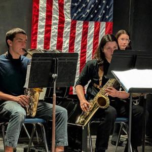 BRHS Pep Band Honors Americana