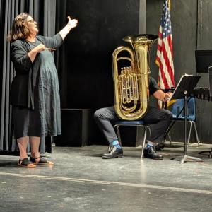 BRHS Pep Band Honors Americana