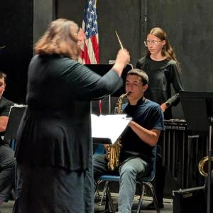 BRHS Pep Band Honors Americana