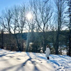 Autumn View Preserve in winter. Photo by Jayne Gordon, Coastal Senior College