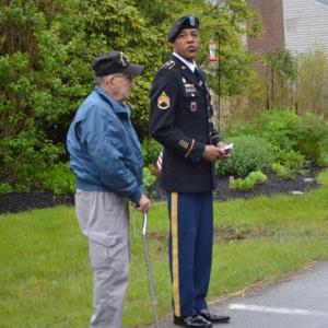 Arthur Richardson and Chris Armstead. KEVIN BURNHAM/Boothbay Register