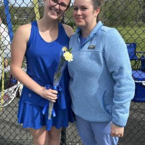 Hannah Kreft and her mother, Amanda Kreft. KEVIN BURNHAM/Boothbay Register