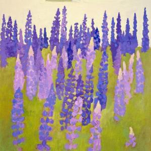 John Butke - "Spring Shores #2" is on view at BRAF’s spring exhibit. 
