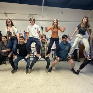 The new musical, "Time Adrift," features the high energy dance numbers Y Arts shows are known for. Penned by Emily and Nick Mirabile, its world premiere is on June 18 at the Lincoln Theater. Courtesy of The Mirabiles