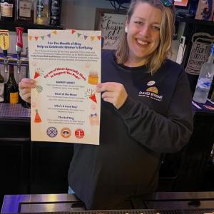 In partnership with Tito's Vodka, Pier 1 Pizza is raising money for bartender Winter Page's annual fundraiser. Courtesy of Winter Page.