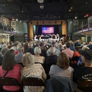 The U.S. Navy Northeast Band Pops Ensemble concert at the Opera House at Boothbay Harbor. LISA KRISTOFF/Boothbay Register