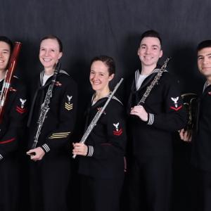 The U.S. Navy Crosswinds Woodwind Ensemble will perform two free concerts: at the Eastside Waterfront Park and at the Boothbay Harbor Memorial Library. Photo courtesy of the Opera House