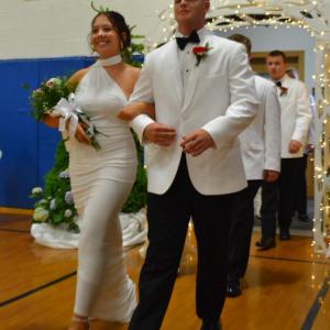 BRHS Grand March 2026. FRITZ FREUDENBERGER/Boothbay Register