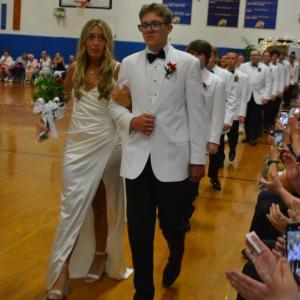 BRHS Grand March 2026. FRITZ FREUDENBERGER/Boothbay Register