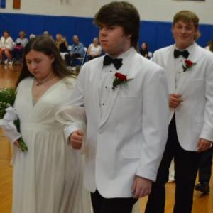 BRHS Grand March 2026. FRITZ FREUDENBERGER/Boothbay Register