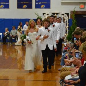 BRHS Grand March 2026. FRITZ FREUDENBERGER/Boothbay Register