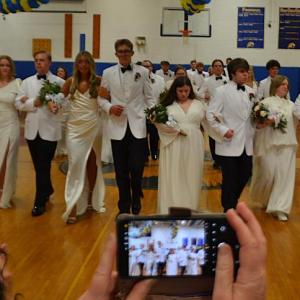 BRHS Grand March 2026. FRITZ FREUDENBERGER/Boothbay Register