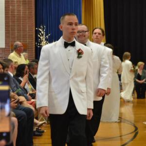 BRHS Grand March 2026. FRITZ FREUDENBERGER/Boothbay Register