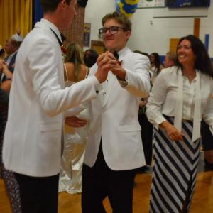 BRHS Grand March 2026. FRITZ FREUDENBERGER/Boothbay Register
