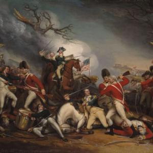 The Death of General Mercer at the Battle of Princeton
