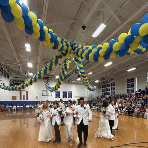 BRHS Grand March 2026. KEVIN BURNHAM/Boothbay Register