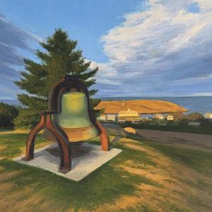 Kevin Beers - "Dynamic Clouds" - 18" x 24" - one of the artist's new works on exhibit at Gleason Fine Art. Courtesy of the venue