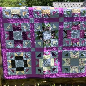 One of three quilts to be offered at St. Giles Fair. Courtesy photo