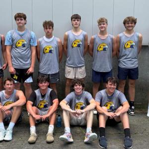 BRHS boys varsity basketball team at Maine Gold Rush. Courtesy photo