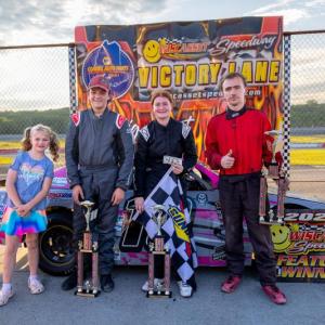 4 Cylinder Pro, from left: Julianna Hawes, Max Parlin, Chassidy Shorty and Jay Plummer. Jasen Dickey Photography