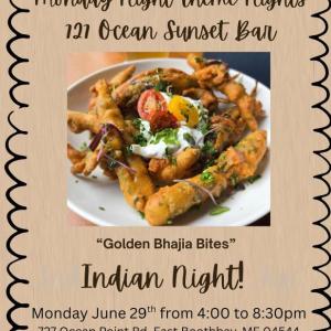 MONDAY THEME NIGHT AT 727 - INDIAN NIGHT 