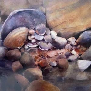 "Rachel's Gift" - watercolor - Mary Jo Rines.