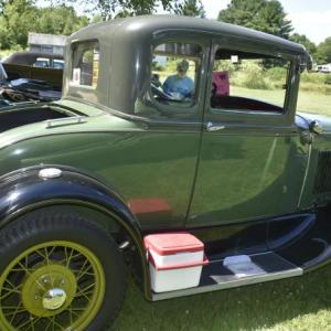 1932 Ford sports a rumble seat. LISA KRISTOFF/Boothbay Register