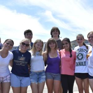 The BRHS Athletes Team. LISA KRISTOFF/Boothbay Register