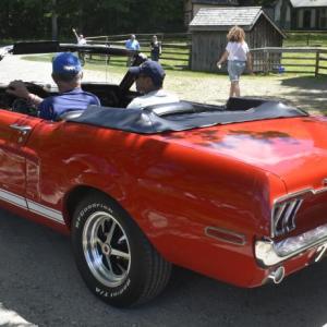 Ba-bye Mustang convertible. LISA KRISTOFF/Boothbay Register