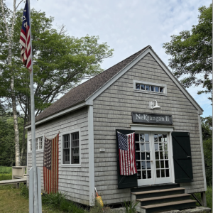 The museum was adorned for the Fourth of July. Courtesy photo