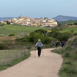 A stunning view from the Camino. Barbara Lloyd photo 