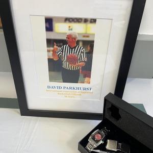 Honoring deceased classmate David Parkhurst. Courtesy photo