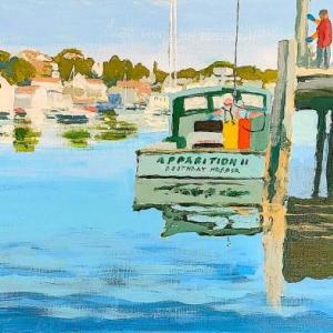 John Butke's work is among those found in the August show at Boothbay Region Art Foundation. Courtesy of the gallery