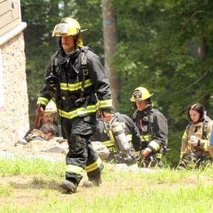 Steves Road structure fire. STEVE EDWARDS/Boothbay Register