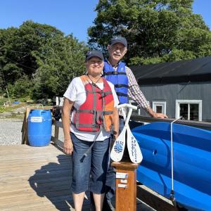 Paul and Sue Taylor are the official honorees for the first-ever Paddlepalooza. Courtesy photo
