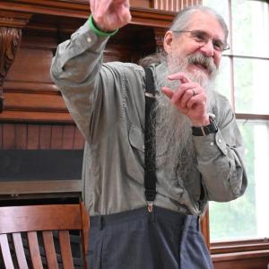 Bill Eberle, poet, interprets his poem
